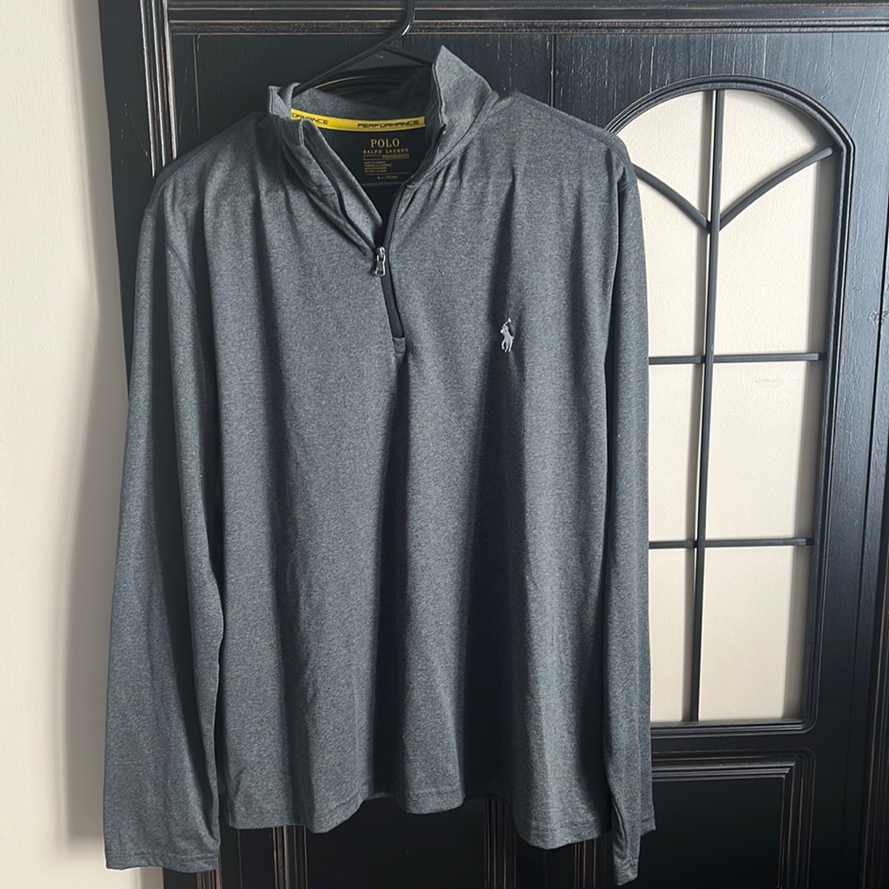 Men’s Ralph Lauren grey size M quarter zip